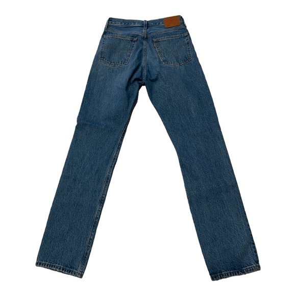 Levi’s 501 Straight Leg Distressed Button Fly Jeans Women’s Size 26 NWT - Picture 5 of 15